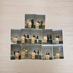 Vintage Photo Lot of 12 Kodak Multi Color 1997 Award Ceremony Snapshot 6x4 Retro